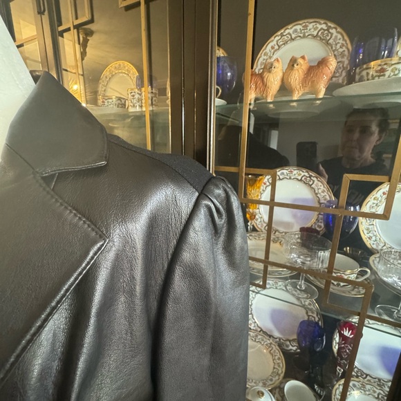 Diane von Furstenberg Miss Marlena Leather Jacket - Picture 4 of 5